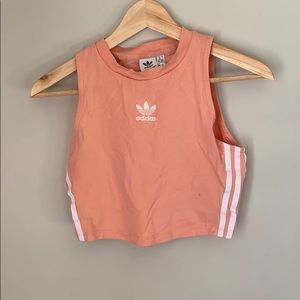 Adidas Peach Crop Top